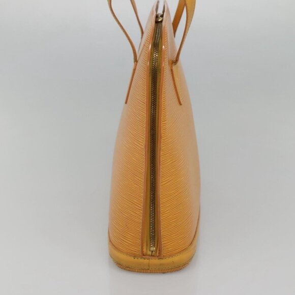 LOUIS VUITTON Epi Lussac Shoulder Bag Yellow M52289 LV Auth 120547 - Picture 4 of 16